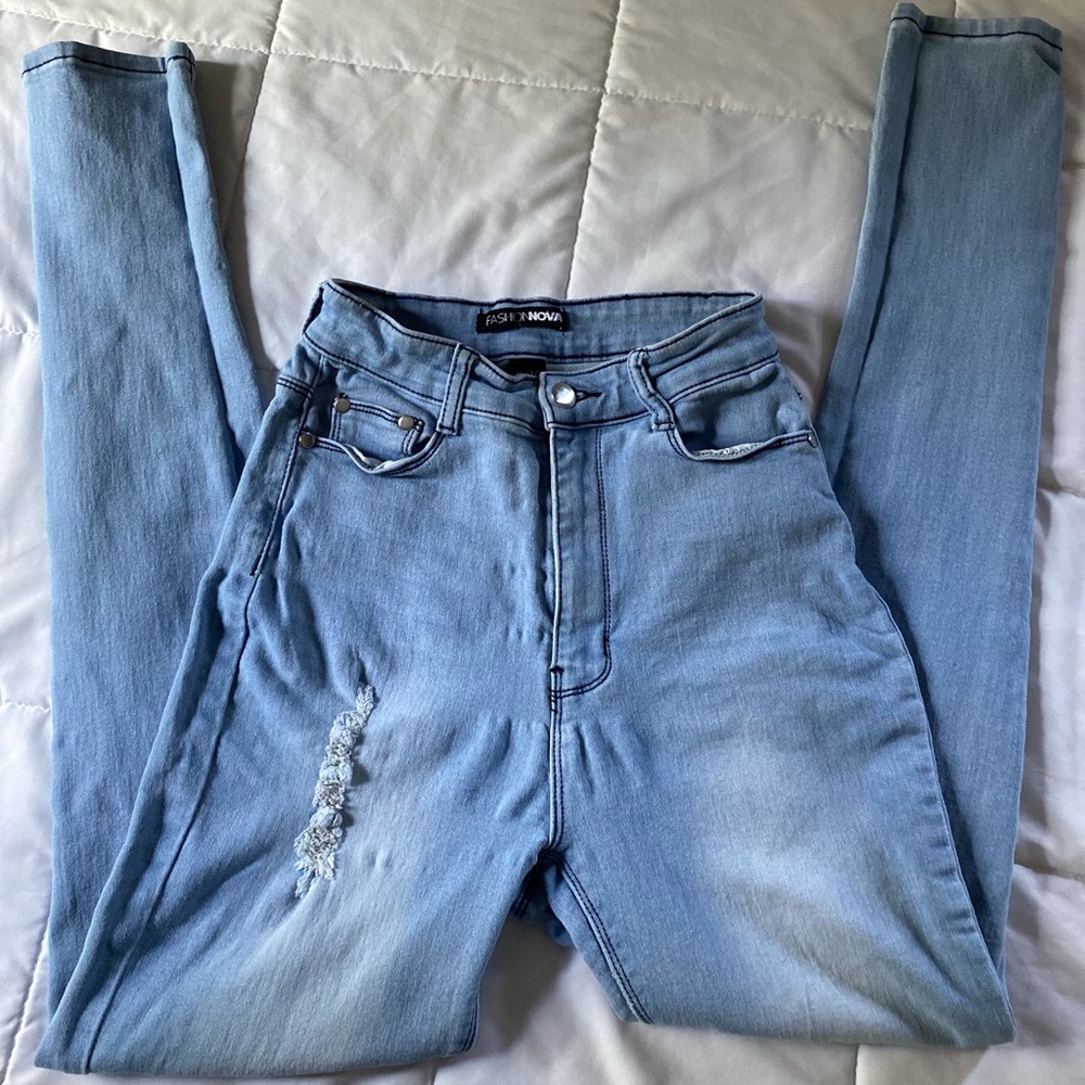 Fashion Nova High Rise Jeans